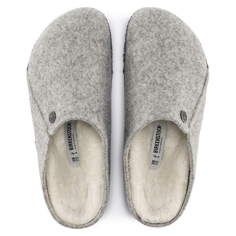 Clogsy Birkenstock Zermatt Wool/Shearling Clog Damske Strieborne | SK 255KOR